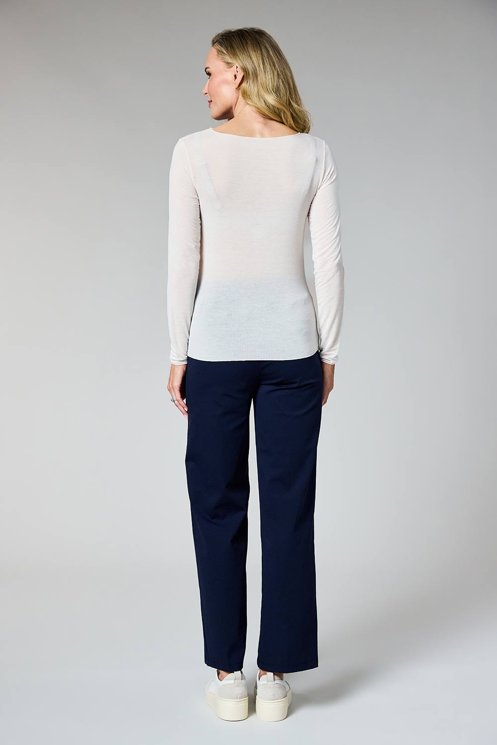 Roll Neck Long Sleeve Top
