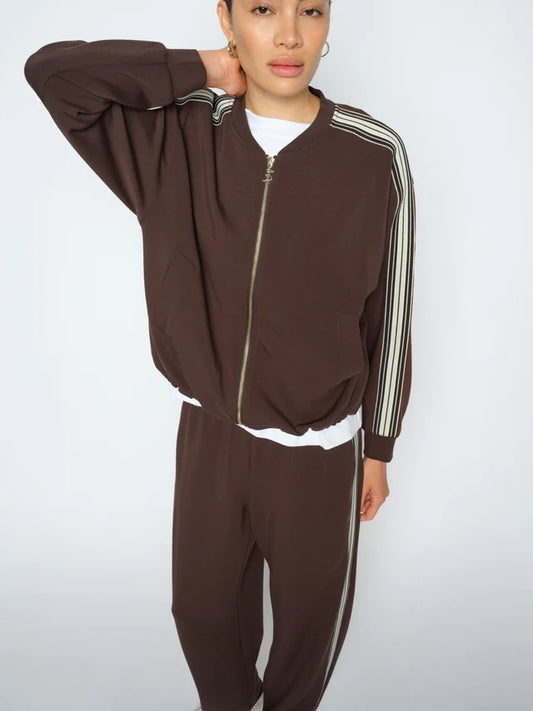 MMARDIE LS ZIP SWEATCARDI