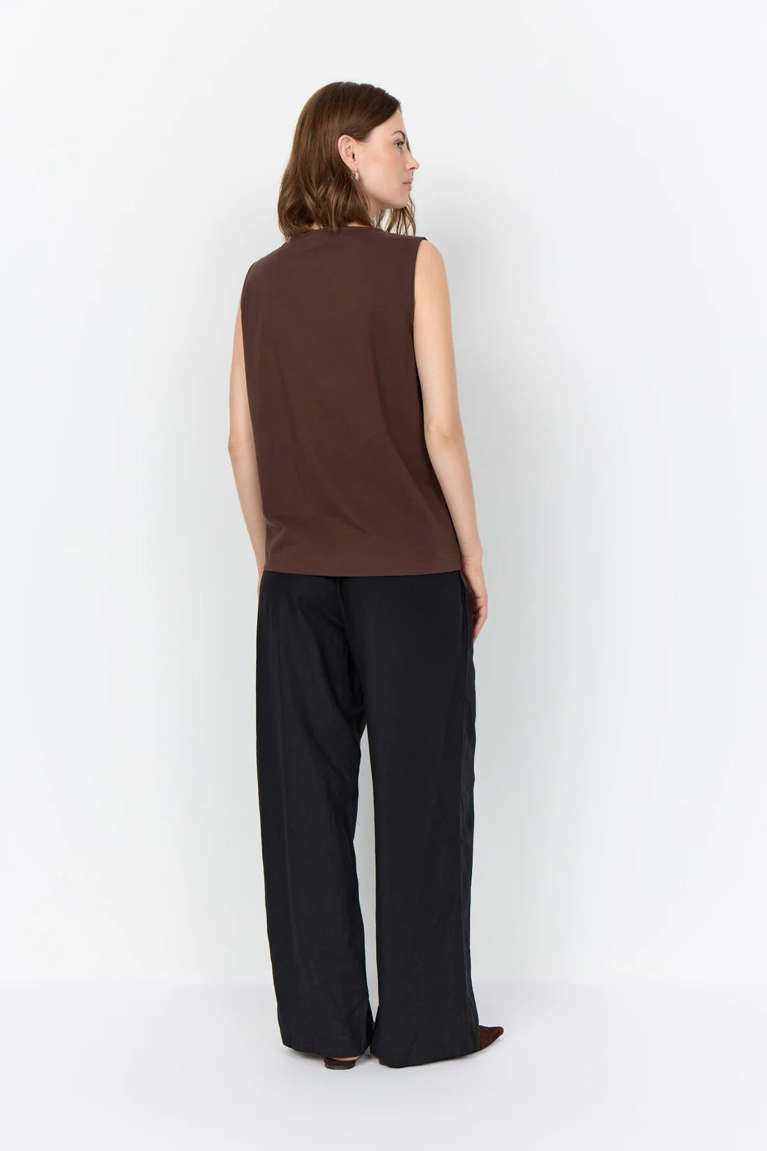 Wide Leg Linen Trousers