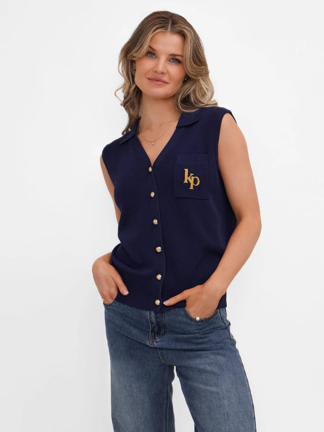 Scarlett Knit Waistcoat
