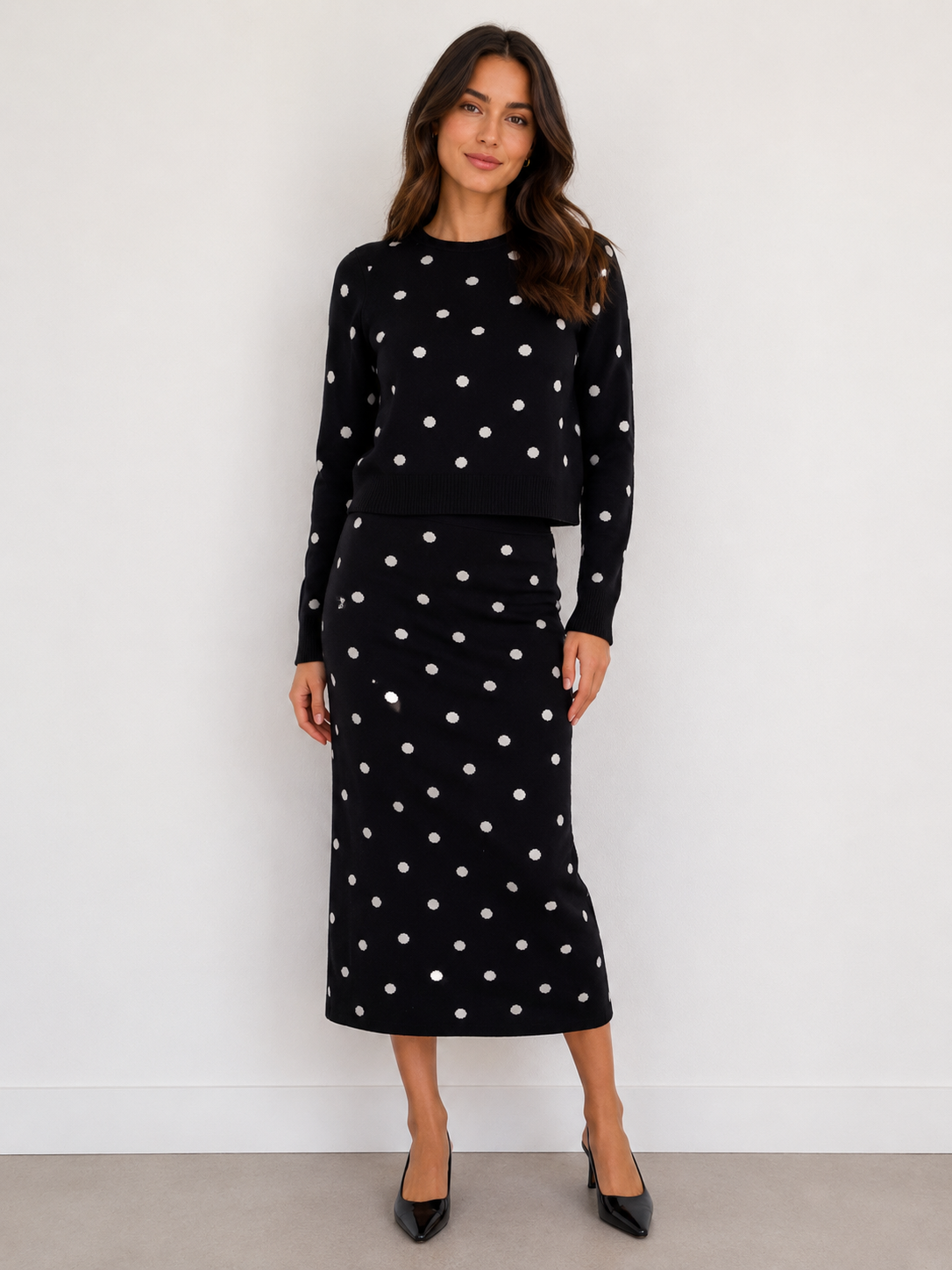 Polka dot Cardigan